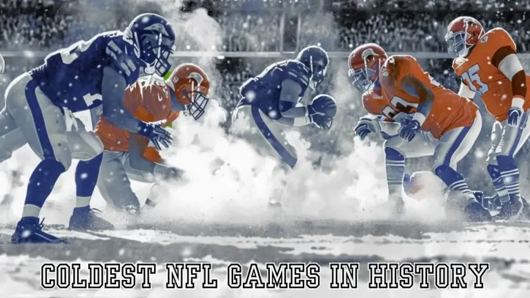 Top 10 Coldest NFL Games in History - Chilling Chronicles
